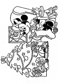 minnie mouse coloring pages - page 49