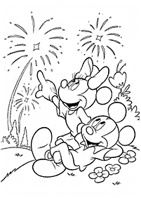 minnie mouse coloring pages - page 52