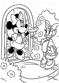 minnie mouse coloring pages - page 55