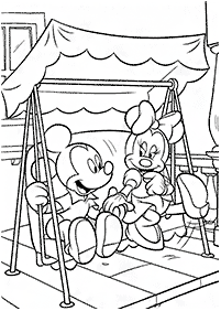 minnie mouse coloring pages - page 56