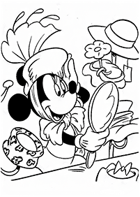 minnie mouse coloring pages - page 59