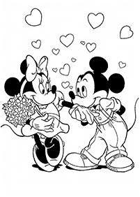 minnie mouse coloring pages - page 60