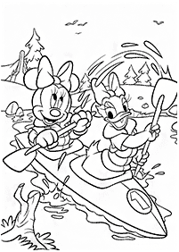 minnie mouse coloring pages - page 75