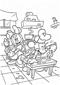 minnie mouse coloring pages - page 83