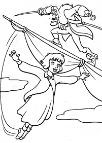 peter pan coloring pages - page 104