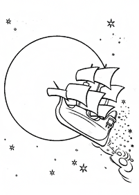 peter pan coloring pages - page 105