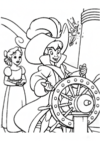 peter pan coloring pages - page 109