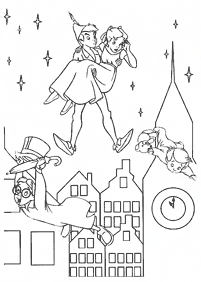 peter pan coloring pages - page 121