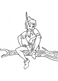 peter pan coloring pages - page 3