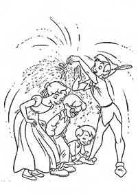 peter pan coloring pages - page 33