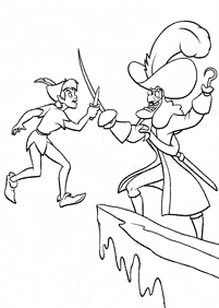 peter pan coloring pages - page 34