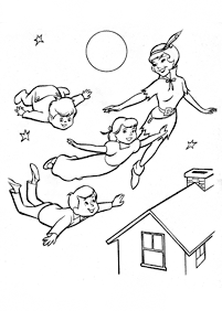 peter pan coloring pages - page 35