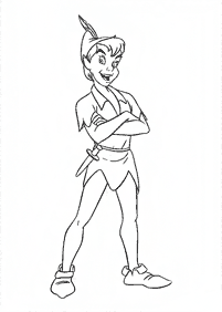 peter pan coloring pages - page 36