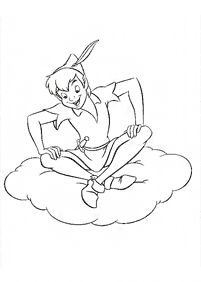 peter pan coloring pages - page 4