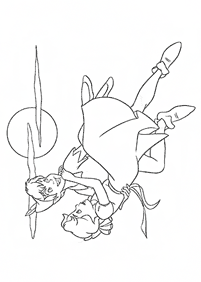 peter pan coloring pages - page 41