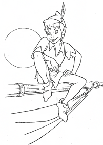 peter pan coloring pages - page 43