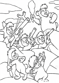 peter pan coloring pages - page 50