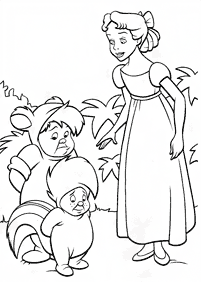 peter pan coloring pages - page 54