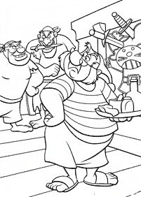 peter pan coloring pages - page 58