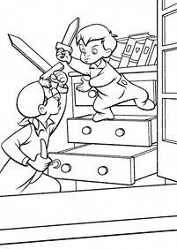 peter pan coloring pages - page 66