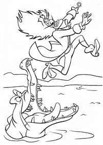peter pan coloring pages - page 70