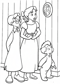 peter pan coloring pages - page 74