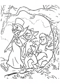 peter pan coloring pages - page 77