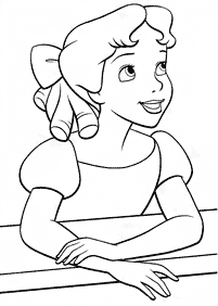 peter pan coloring pages - page 82