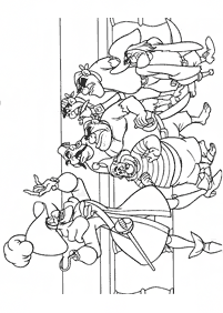 peter pan coloring pages - page 89