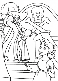 peter pan coloring pages - page 90