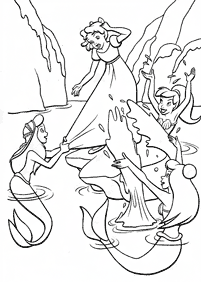 peter pan coloring pages - page 91