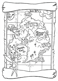 peter pan coloring pages - page 98