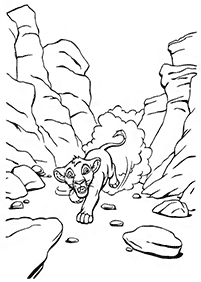 the lion king coloring pages - page 18