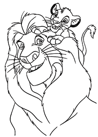 the lion king coloring pages - page 6