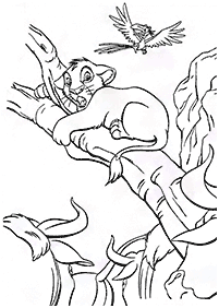 the lion king coloring pages - page 69