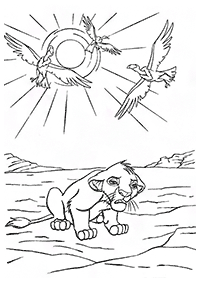 the lion king coloring pages - page 83
