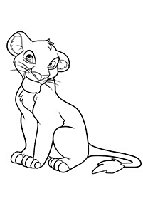 the lion king coloring pages - page 9