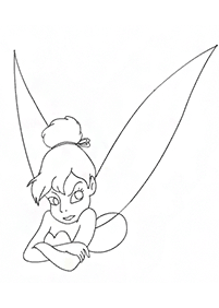 tinkerbell coloring pages - page 10
