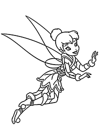 tinkerbell coloring pages - page 11