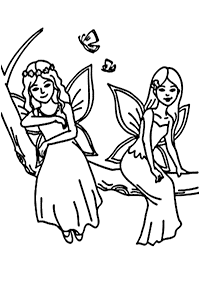 tinkerbell coloring pages - page 14