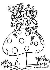 tinkerbell coloring pages - page 18