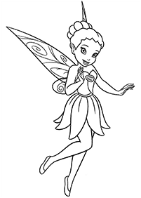 tinkerbell coloring pages - page 19