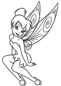 tinkerbell coloring pages - Page 21