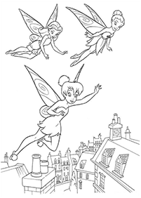 tinkerbell coloring pages - page 32