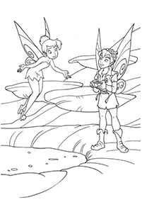 tinkerbell coloring pages - page 34