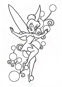 tinkerbell coloring pages - page 35