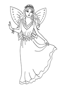 tinkerbell coloring pages - page 36