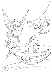 tinkerbell coloring pages - page 39