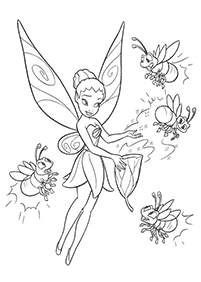 tinkerbell coloring pages - page 41