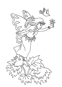 tinkerbell coloring pages - page 42